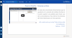 Desktop Screenshot of labiblia.in