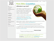 Tablet Screenshot of labiblia.com